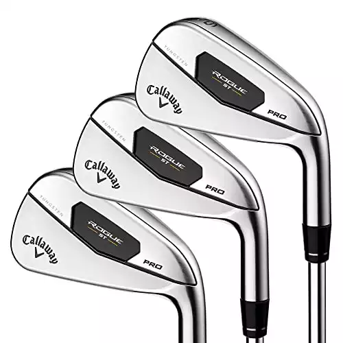 New and Used Callaway Rogue ST Pro Iron Set 4-PW Golf Club at GlobalGolf.com
