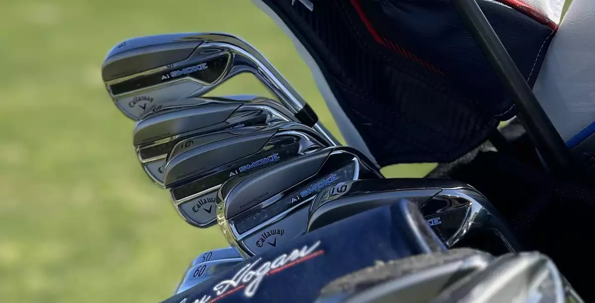 New Callaway Paradym Ai Smoke Iron Set 4-PW Golf Club at GlobalGolf.com