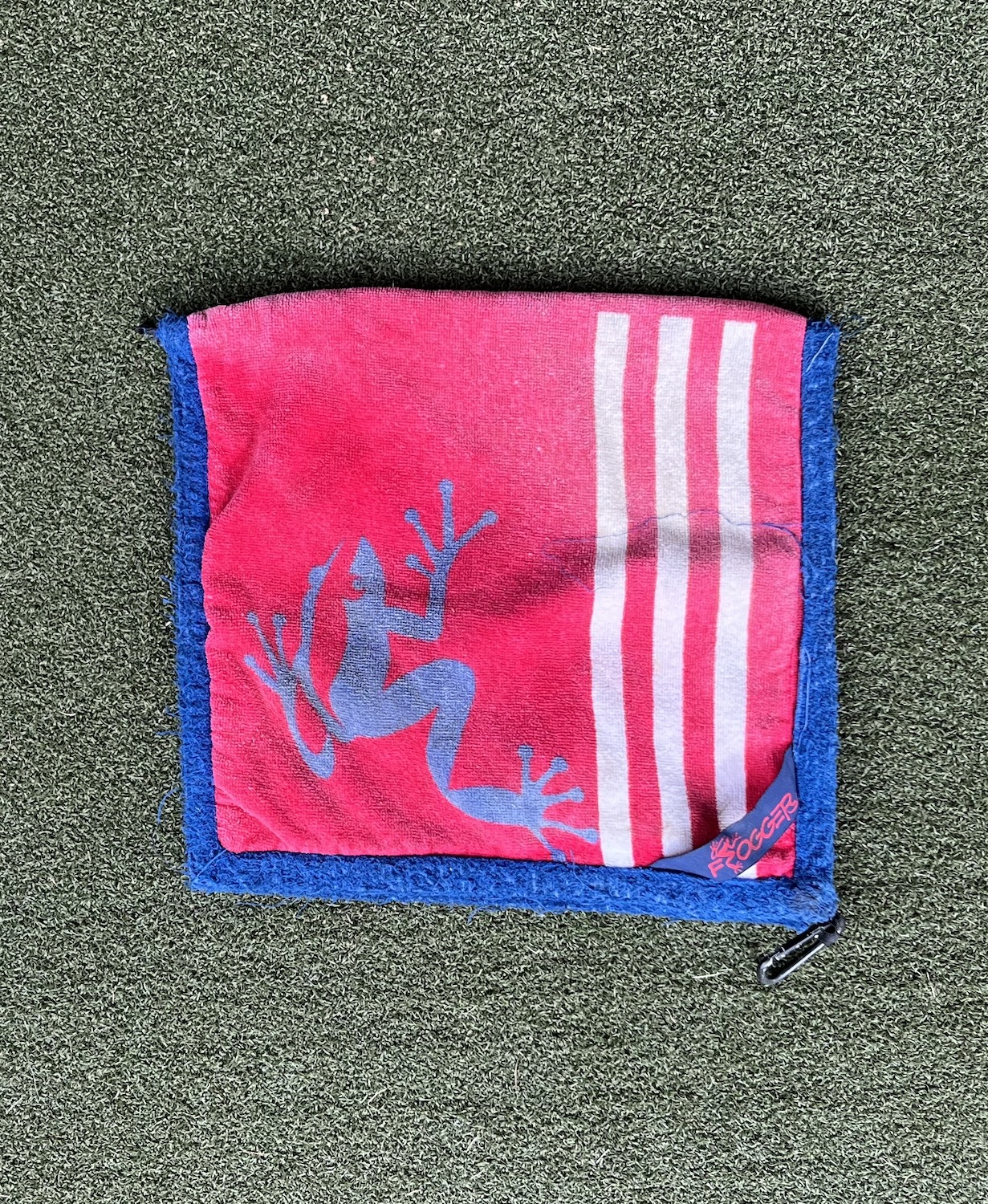 Frogger Golf Towel