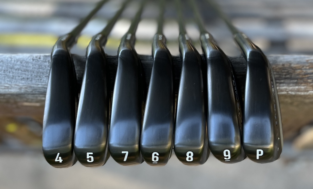 Callaway Apex Ti-Fusion Irons Sole View Callaway Apex Ti-Fusion Irons Sole View