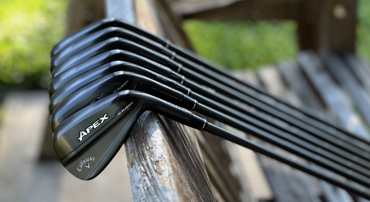 Callaway Apex Ti Fusion irons Set Callaway Apex Ti Fusion irons Set