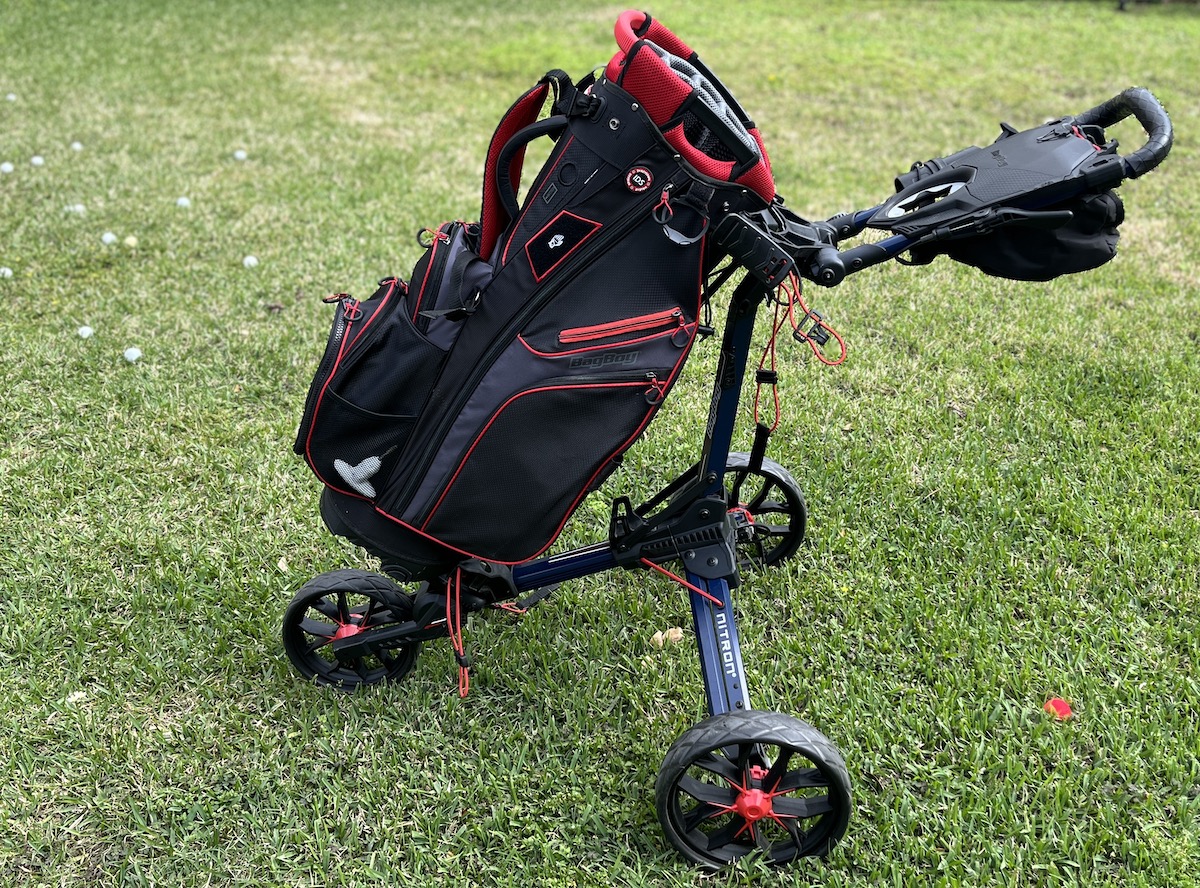 Bag Boy Nitron Auto-Open Push Cart
