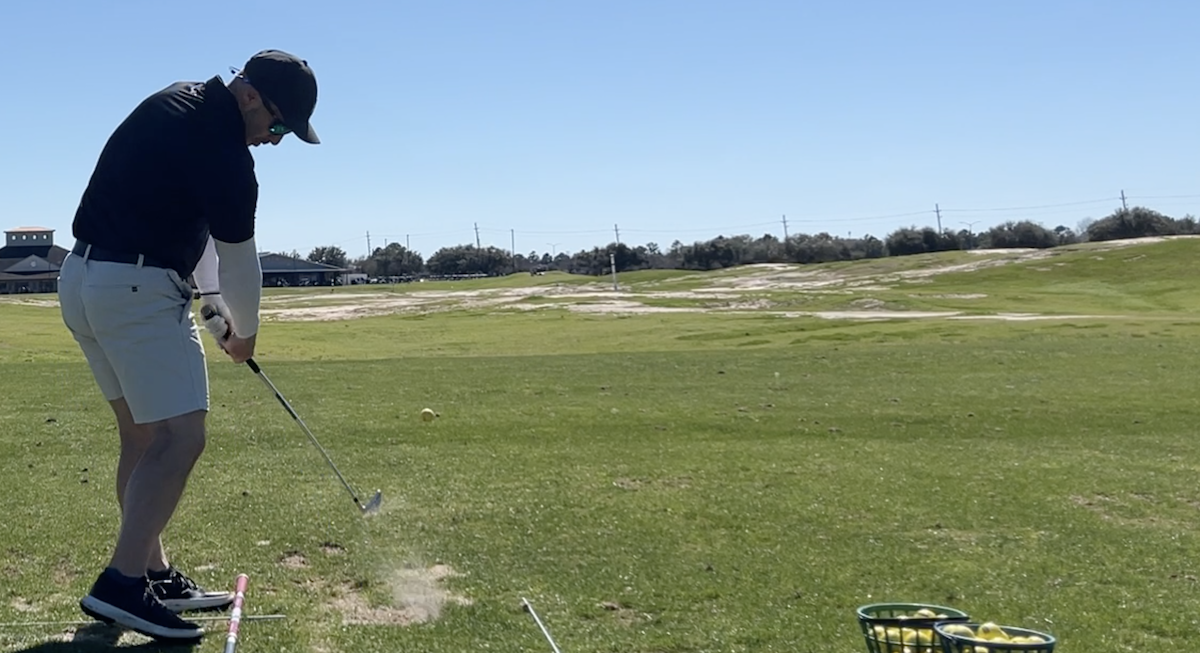 Golfer Geek post contact with Callaway Elyte iron