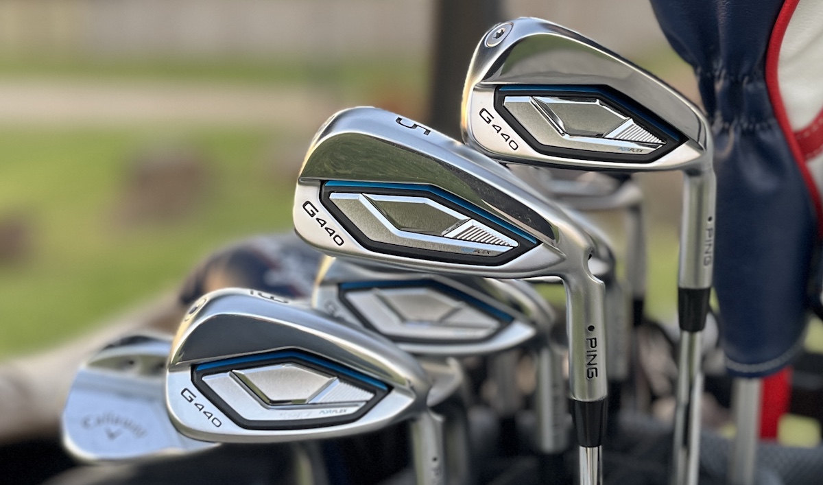 Ping G440 Irons on the first tee