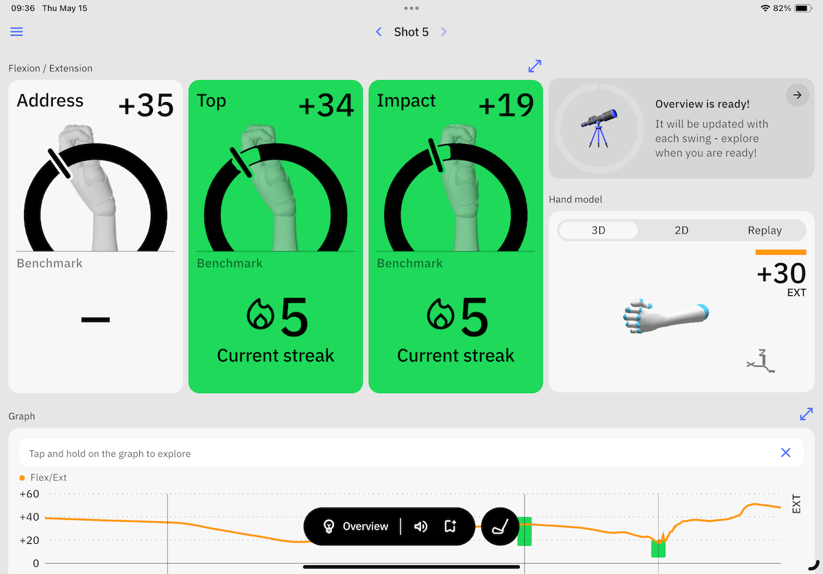 Hackmotion wrist angles screen