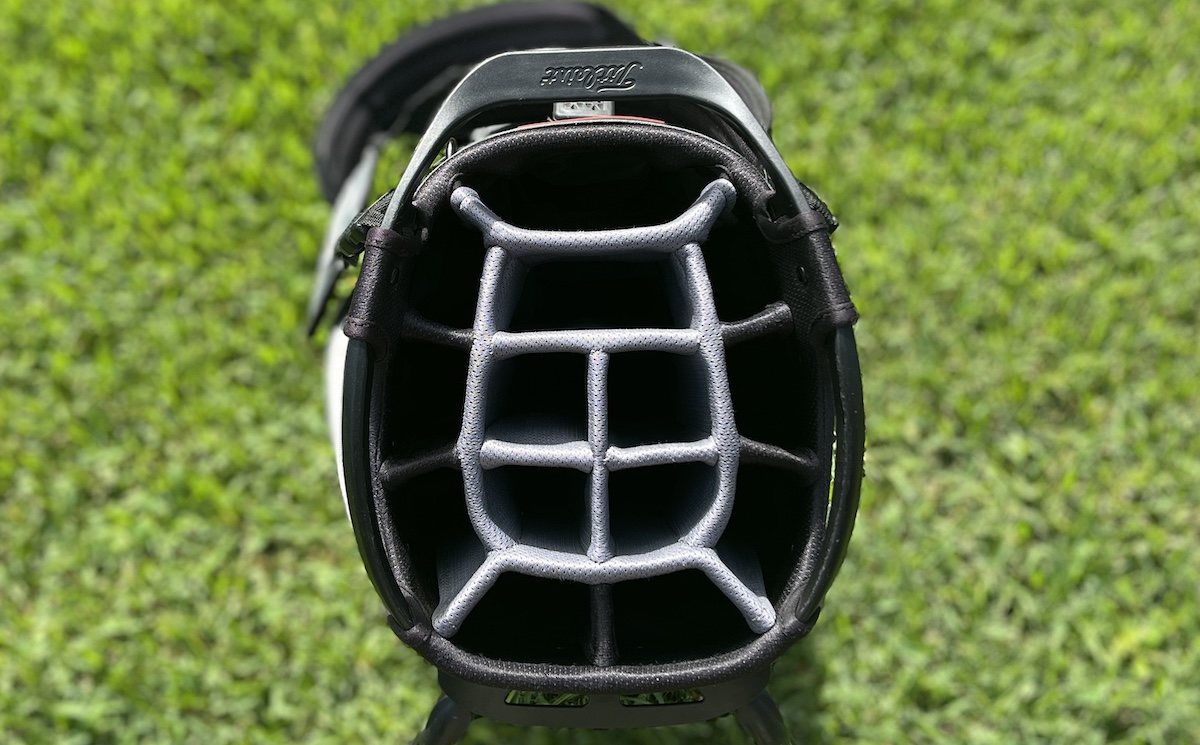 Titleist Hybrid 14 golf bag divider top