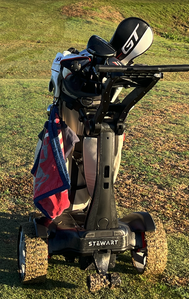 Stewart Golf Q Follow Electric Trolley