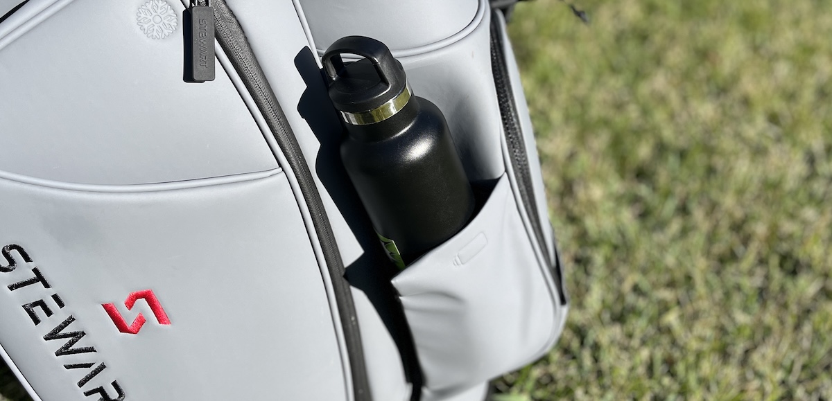 Bottle in bottle pocket - Nexas hybrid stand bag Bottle in bottle pocket - Nexas hybrid stand bag
