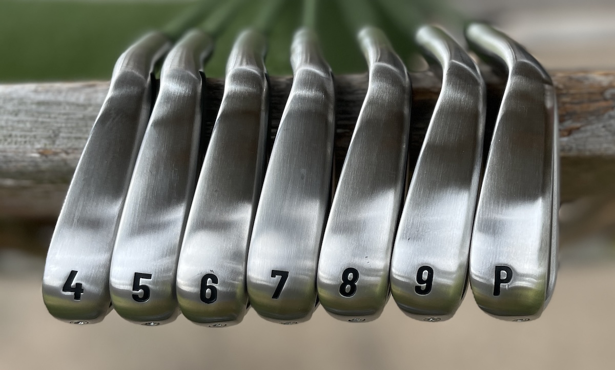 Soles of Takomo 201 MK2 irons