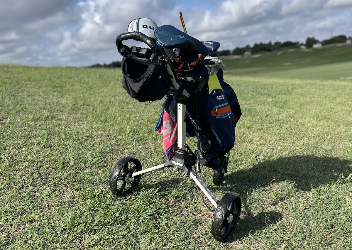 Bag Boy Nitron Swivel push cart review