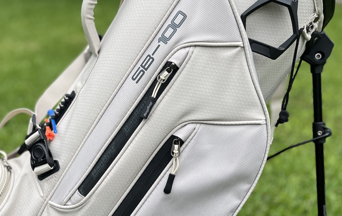 Bagboy SB-100 Stand Golf Bag side pockets