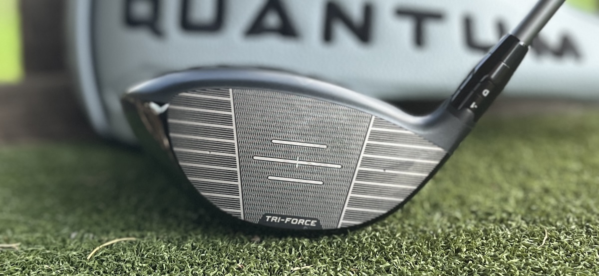 tri force face Callaway Quantum Max Driver