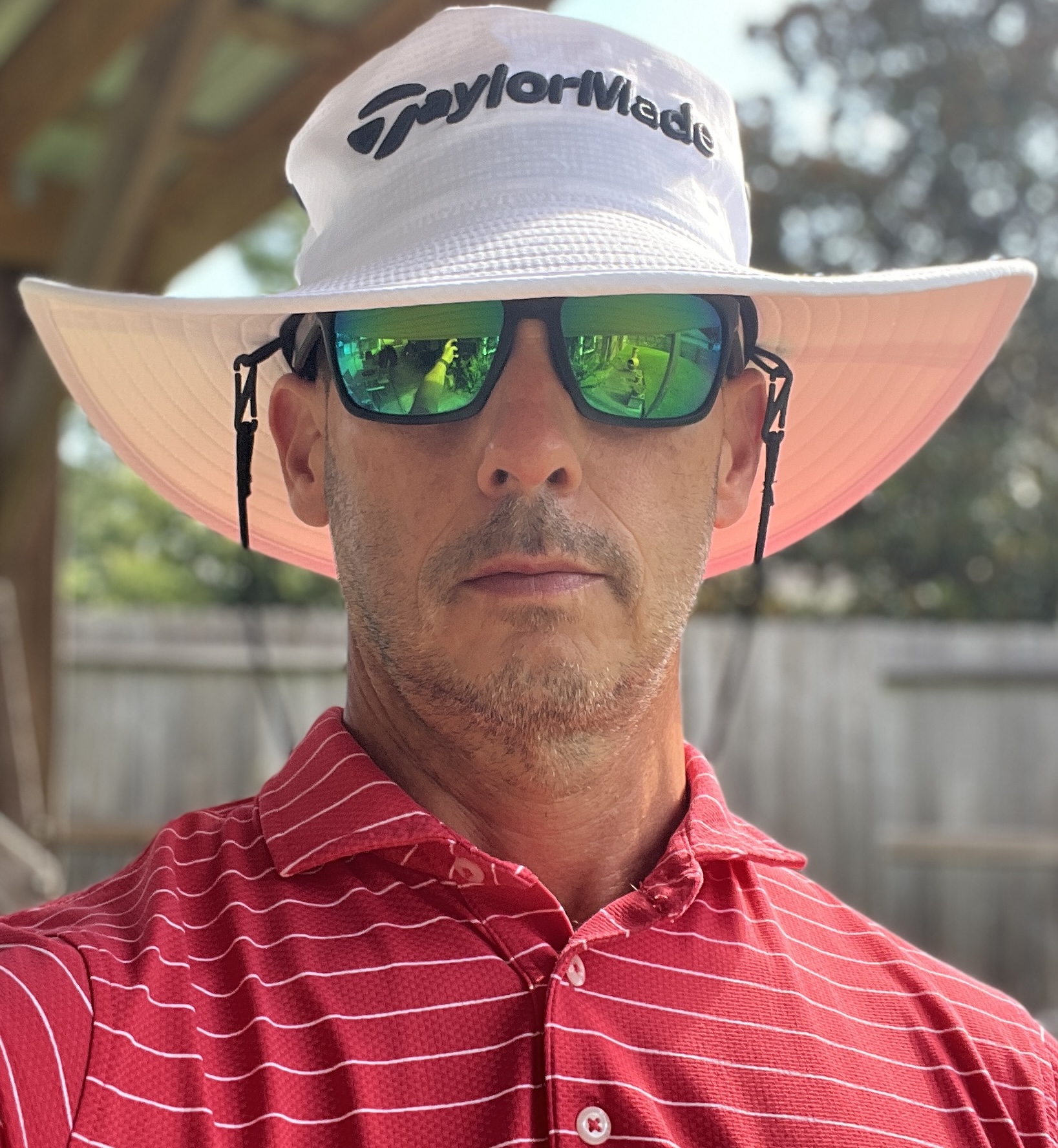 TaylorMade Golf Eyelet Bucket HAT,