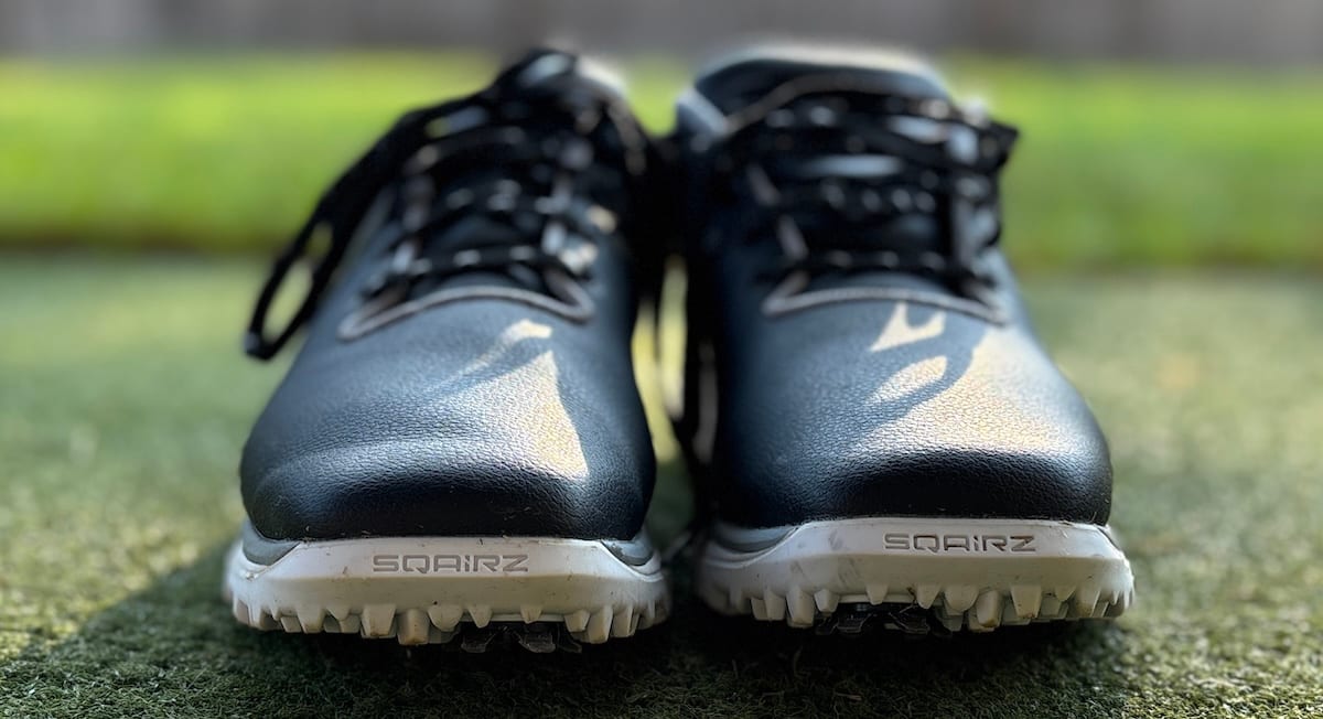 SQAIRZ ProS2 LT golf shoes front toe box