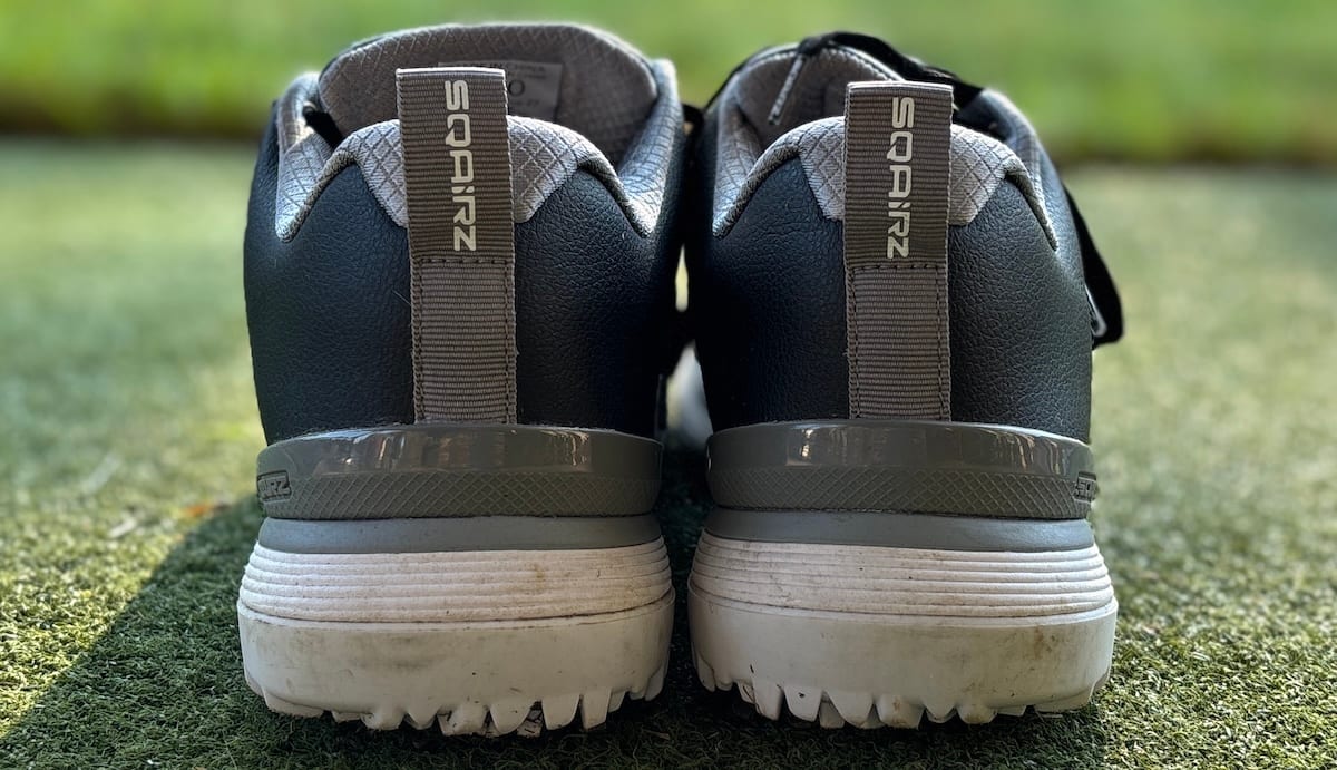 SQAIRZ ProS2 LT golf shoes heel view