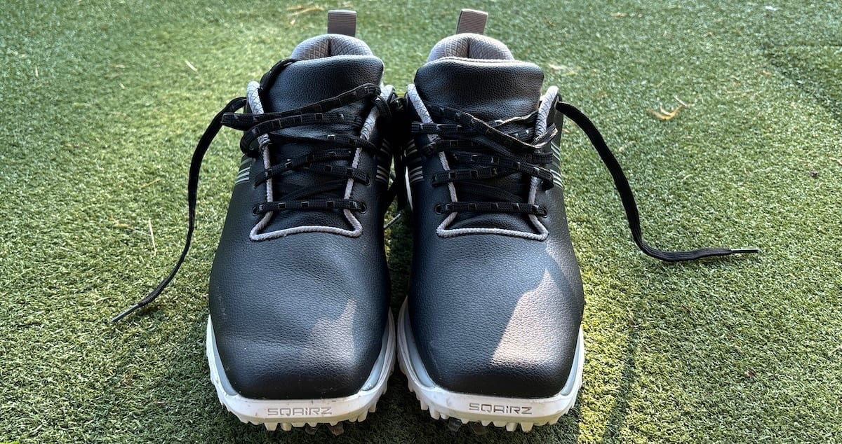 SQAIRZ ProS2 LT golf shoes well-worn