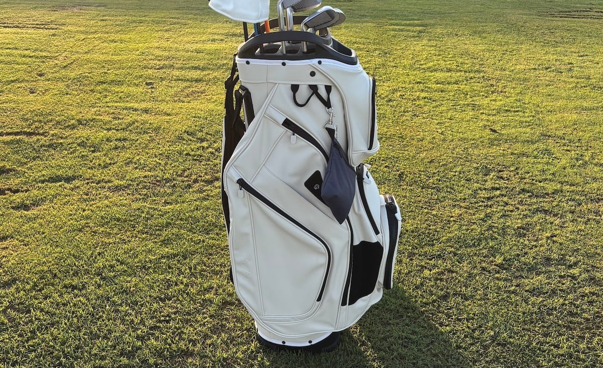 Sunday Golf Big Rig cart bag profile