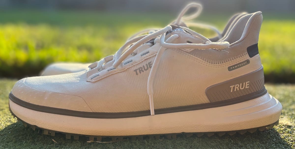 TRUE Linkswear Lux² Player golf shoe left profile