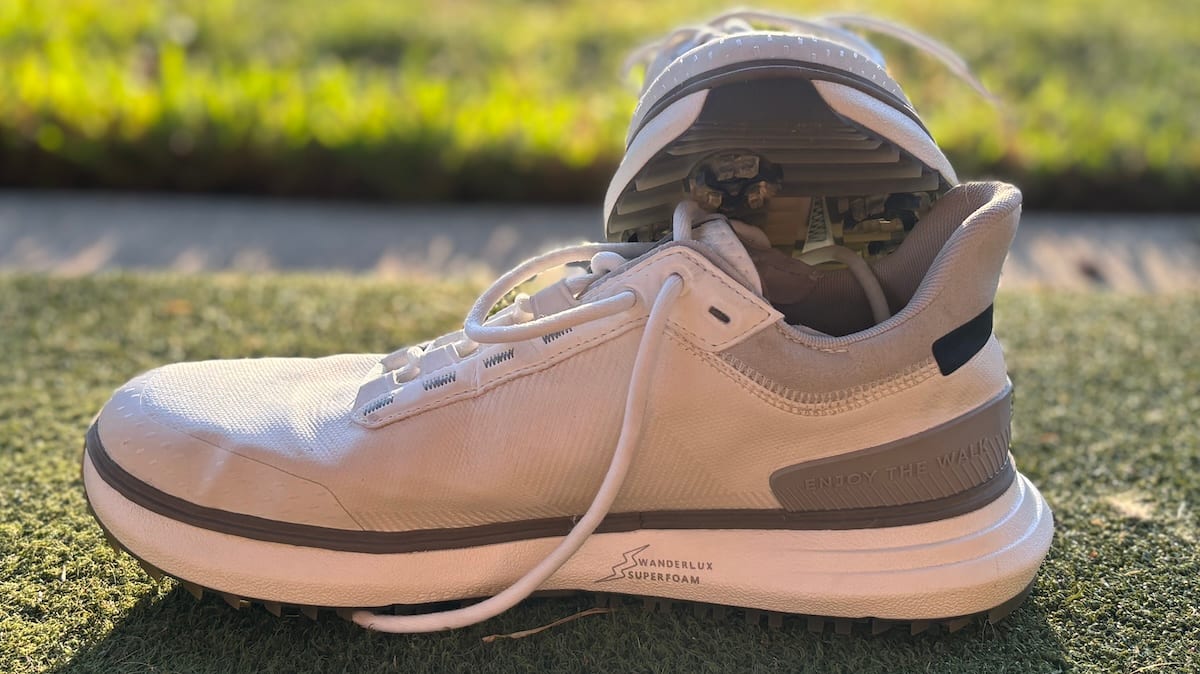 TRUE Linkswear Lux² Player golf shoes in Glacier White